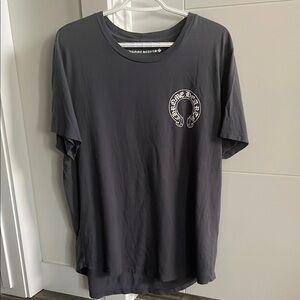 Chrome Hearts Gray Short Sleeve Tee